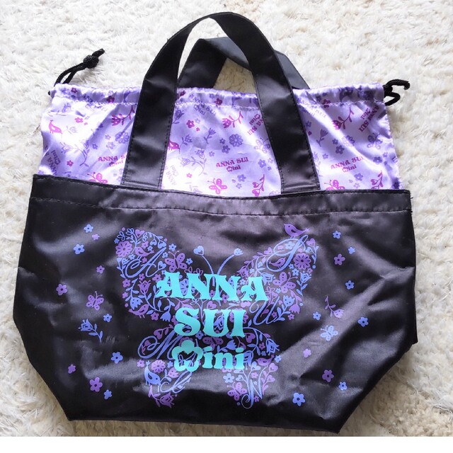 ANNA SUI mini(アナスイミニ)のアナスイ　ANNA SUI　トートバッグ　ムック本付録 レディースのバッグ(トートバッグ)の商品写真