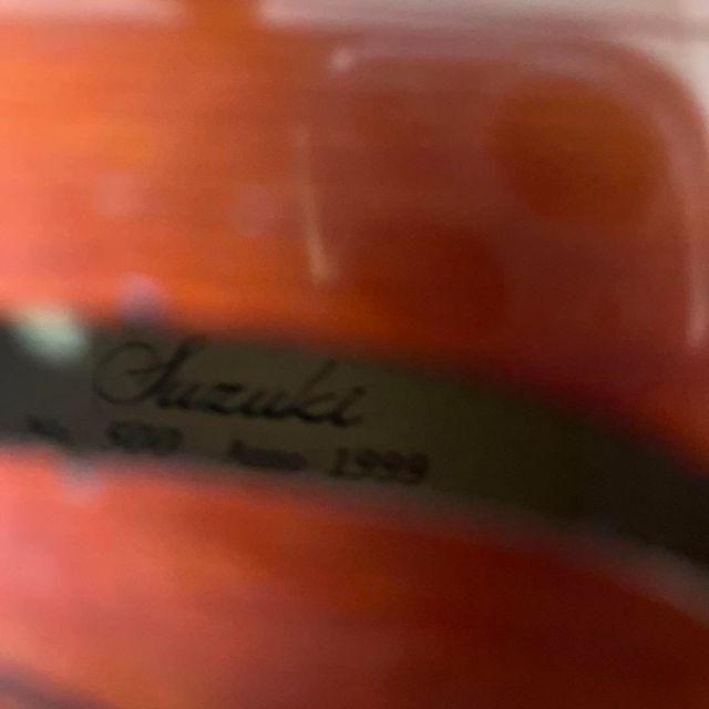 【4915】 美品 SUZUKI No.500 anno 1999 4/4 online shop