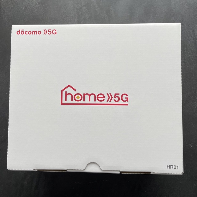 SHARP home 5G HR01 ダークグレー