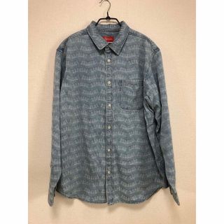 シュプリーム(Supreme)のSupreme Arc Jacquard Denim Shirt デニムシャツ(シャツ)