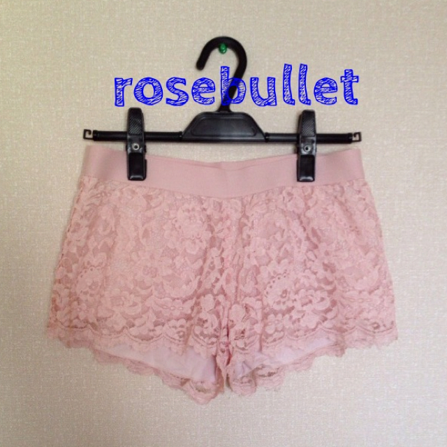 rosebullet(ローズブリット)のレース♡ ショーパン☆ レディースのパンツ(ショートパンツ)の商品写真
