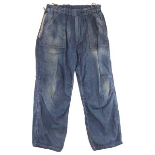 エヌハリウッド(N.HOOLYWOOD)のN.HOOLYWOOD エヌハリウッド 9221-CP03-009 TEST PRODUCT EXCHANGE SERVICE TACTICAL PANTS/BLUE ８オンス デニム パンツ インディゴブルー系 42【中古】(その他)