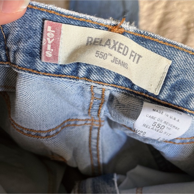 Levi's(リーバイス)のLEVI’S ダメージジーンズ レディースのパンツ(デニム/ジーンズ)の商品写真