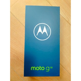モトローラ(Motorola)のMOTOROLA スマートフォン moto g32 ミネラルグレイ PAUV00(スマートフォン本体)