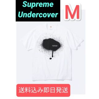 シュプリーム(Supreme)の 完売人気商品Supreme UNDERCOVER 黒スプレー　白Tシャツ(Tシャツ/カットソー(半袖/袖なし))