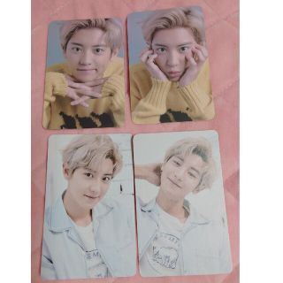 EXO チャニョル FLOコラボ トレカ 4枚セット(アイドルグッズ)