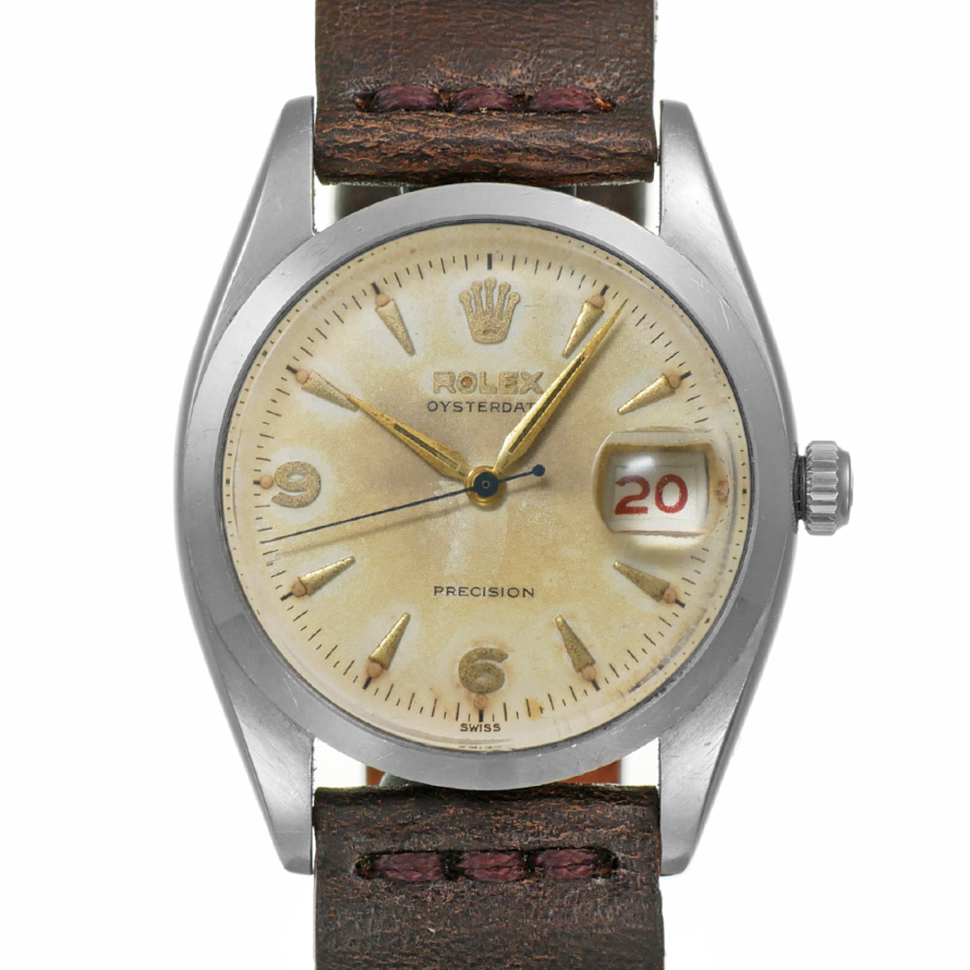 ROLEX オイスターデイト Ref.6494 アンティーク品 メンズ 腕時計腕時計(アナログ)