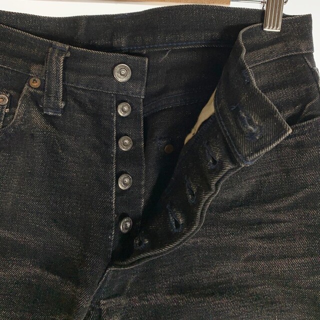 SAMURAI JEANS(サムライジーンズ)のサムライジーンズ ブラックデニムパンツ 17oz 31×36 メンズのパンツ(デニム/ジーンズ)の商品写真