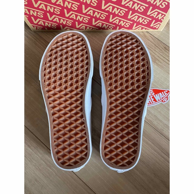 【新品】VANS スリッポンミュール サンダル　チェッカーボード　22.0㎝