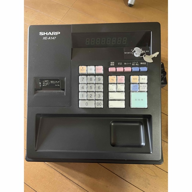 SHARPレジスターXE-A147 新しく SHARPレジスターXE-A147 新しく