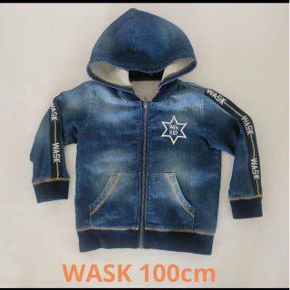 ワスク(WASK)のWASK　デニム風パーカー 100cm(ジャケット/上着)