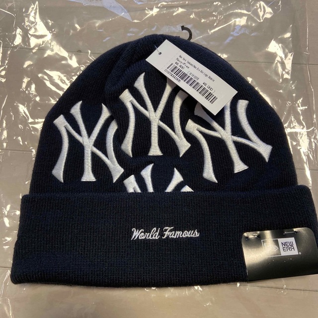 Supreme(シュプリーム)のSupreme Yankees beanie メンズの帽子(ニット帽/ビーニー)の商品写真