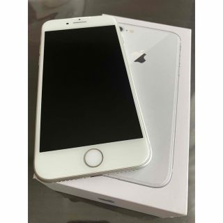 アイフォーン(iPhone)のiPhone8 64GB silver SIMフリー　Softbank(スマートフォン本体)