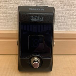 コルグ(KORG)のkorg pitchblack コルグ　ピッチブラック　チューナー(エフェクター)