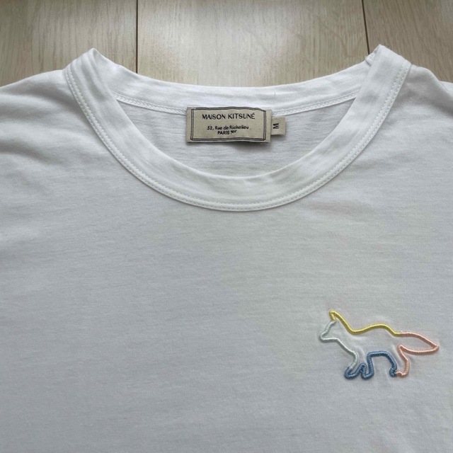 MAISON KITSUNE'(メゾンキツネ)のMaison Kitsune/メゾンキツネ パステルTシャツ レディースのトップス(Tシャツ(半袖/袖なし))の商品写真