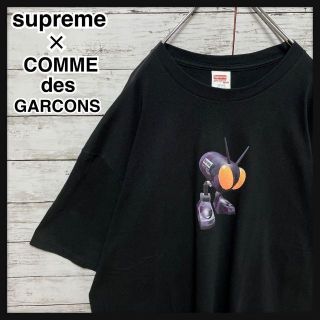 シュプリーム(Supreme)の【限定コラボ】シュプリーム×コムデギャルソン☆ビッグロゴ半袖Tシャツ美品入手困難(Tシャツ/カットソー(半袖/袖なし))