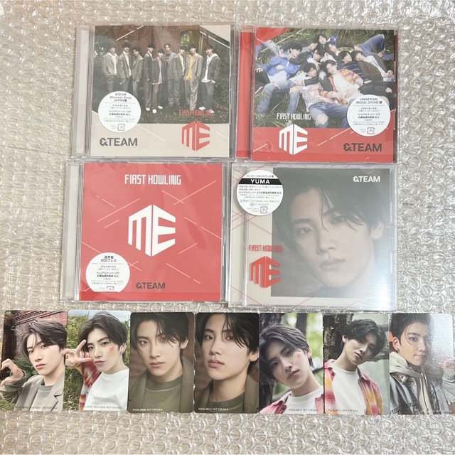 u0026TEAM YUMA「First Howling : ME」トレカコンプ、CD-