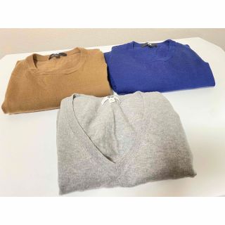 ユニクロ(UNIQLO)のユニクロ 長袖ニット3枚セット✨(ニット/セーター)