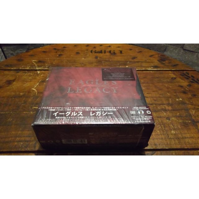 EAGLES LEGACY CD・DVD&BD合計14枚 BOX SET1282 いいスタイル www
