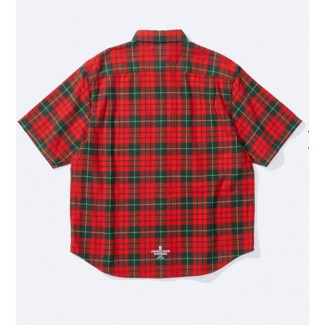 Supreme(シュプリーム)の完売人気商品Supreme UNDERCOVER flannel shirt 赤 メンズのトップス(Tシャツ/カットソー(七分/長袖))の商品写真