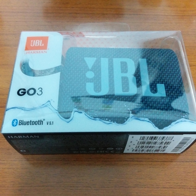 【新品未開封】JBL GO 3 Bluetoothスピーカー JBLGO3BLU