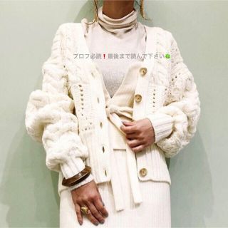 イザベルマラン(Isabel Marant)の定価4.9万 ヨシオクボ♡nowos ROKU JUN MIKAMI 新品(カーディガン)