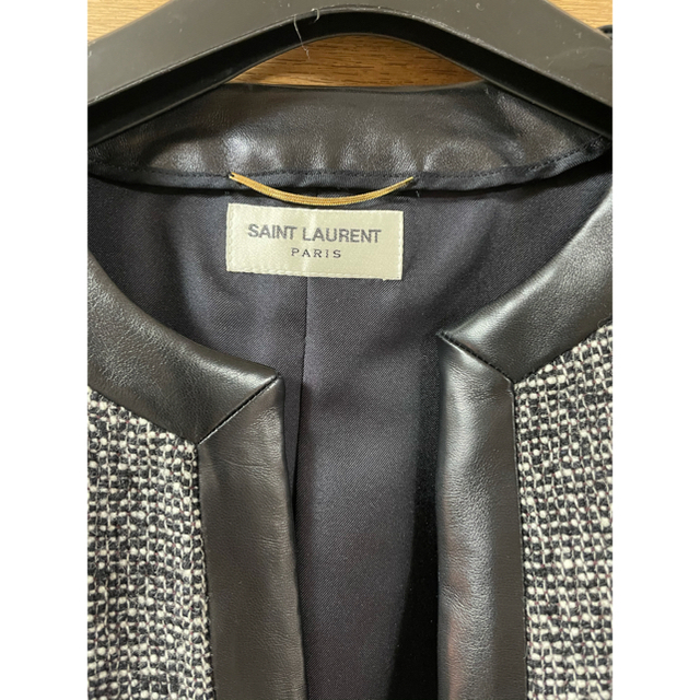 Saint Laurent(サンローラン)のサンローラン  ツイードジャケット　新品 レディースのジャケット/アウター(テーラードジャケット)の商品写真