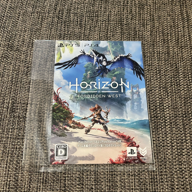 PS5 Horizon Forbidden West プロダクトコード 未使用品 エンタメ/ホビーのゲームソフト/ゲーム機本体(家庭用ゲームソフト)の商品写真