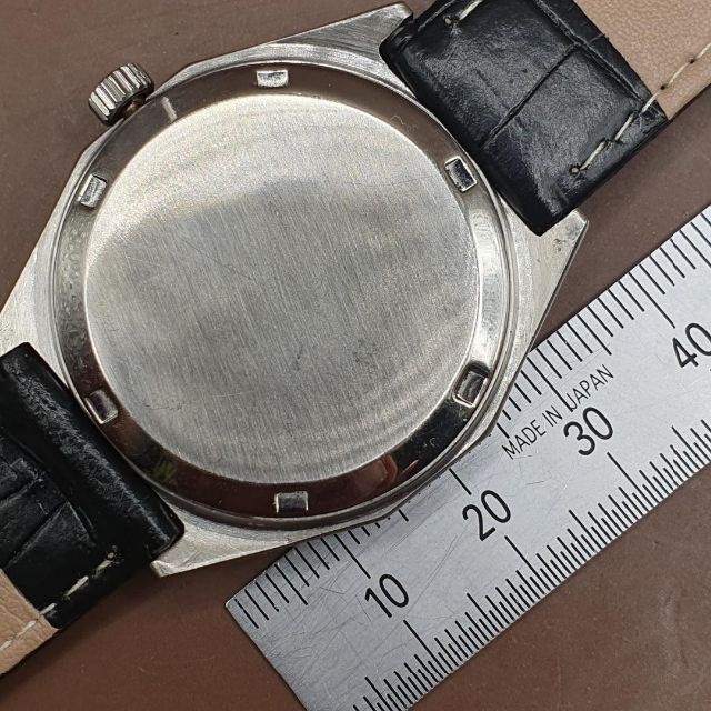 ブライトリング BREITLING 手巻き【稼働良好】レア 希少 アナログ 濃青 メンズの時計(腕時計(アナログ))の商品写真