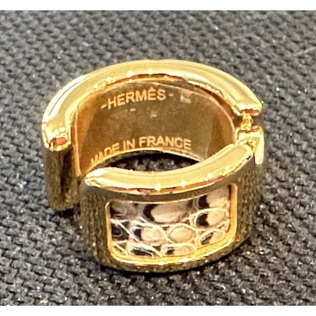 Hermes(エルメス)のHERMESイヤーカフ Olympe PMリザード【新品未使用】 レディースのアクセサリー(イヤーカフ)の商品写真