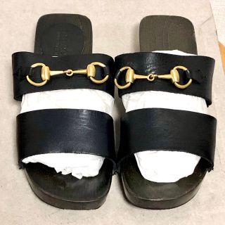 グッチ(Gucci)のグッチ　ホースビット　下駄　サンダル　スタッズ　草履　浴衣　成人式　着物　モダン(サンダル)