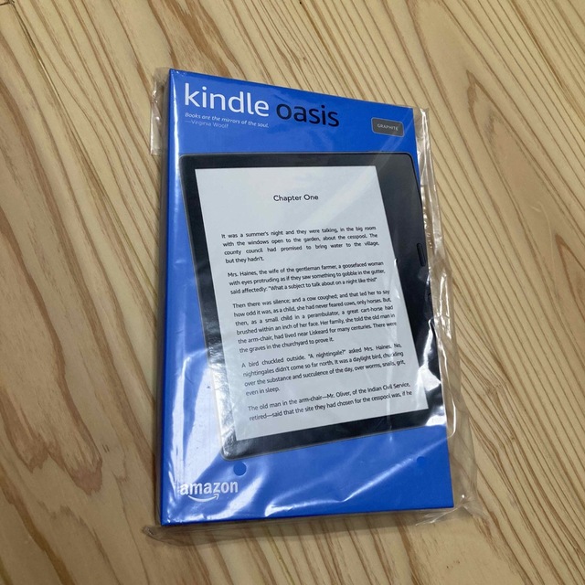 Kindle Oasis 色調調節ライト搭載 Wi-Fi 8GB