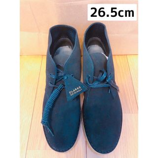 クラークス(Clarks)の【新品】CLARKS クラークス ワラビーブーツ ブラック 26.5(ブーツ)