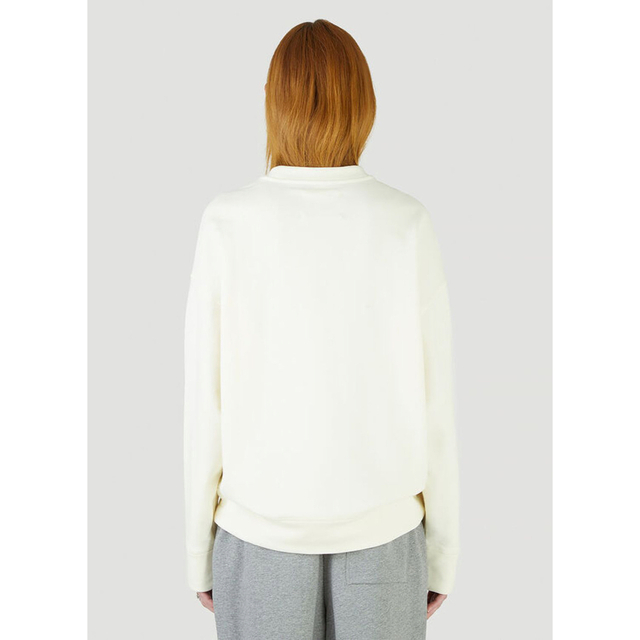 Jil Sander(ジルサンダー)のJil Sander ジルサンダー ロゴCrewneckスウェットシャツ 白 メンズのトップス(スウェット)の商品写真