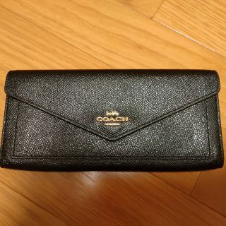 コーチ(COACH)のCOACH コーチ　長財布　ブラック(長財布)