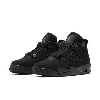 ナイキ(NIKE)のNIKE AIR JORDAN 4 RETRO BLACK CAT 26.5㎝(スニーカー)