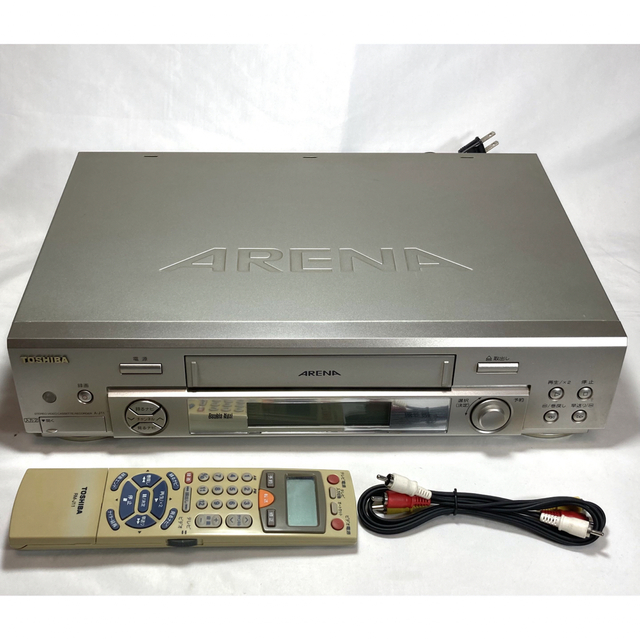 【整備済】TOSHIBA A-J11ビデオデッキ VHS 東芝