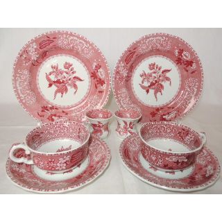 スポード　カミラ　spode camilla　バーレイ　レッド(食器)