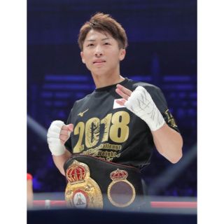 井上尚弥 WBSS マクドネル 後援会 Tシャツ L 2018 MIZUNO