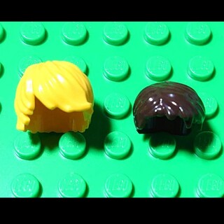 レゴ(Lego)の【新品】LEGO 髪ヘアパーツ《少年Ｅ》レゴ ミニフィギュアアイテム(その他)