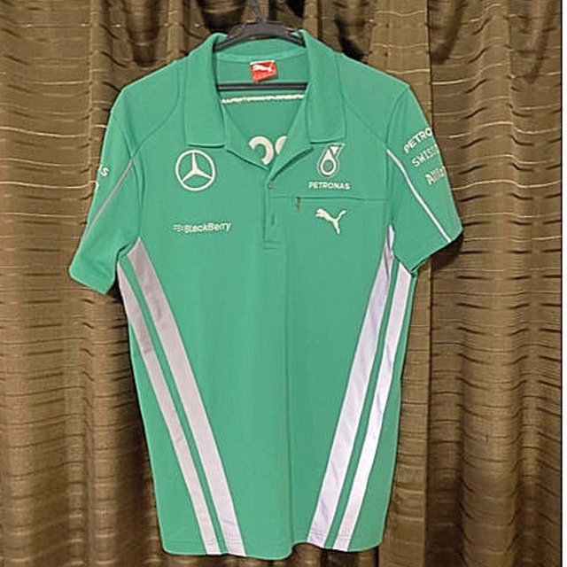 日本グランプリセールチーム支給品　2014年メルセデスF1セットアップポロシャツ