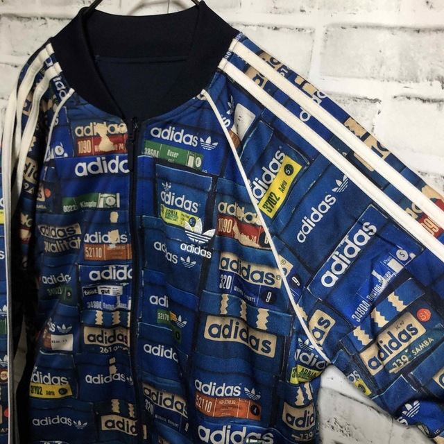 Originals（adidas）(オリジナルス)のXL⭐️adidas リバーシブル トラックジャケット 刺繍トレファイル  メンズのトップス(ジャージ)の商品写真