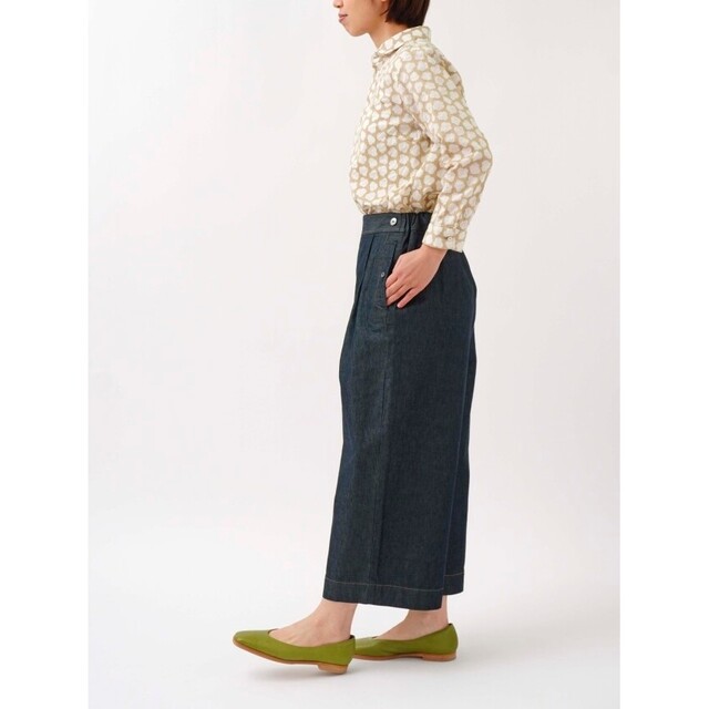 ムラ糸ダンガリータックパンツ 公式サイト 38.0%割引 hachiman-harikyu.com