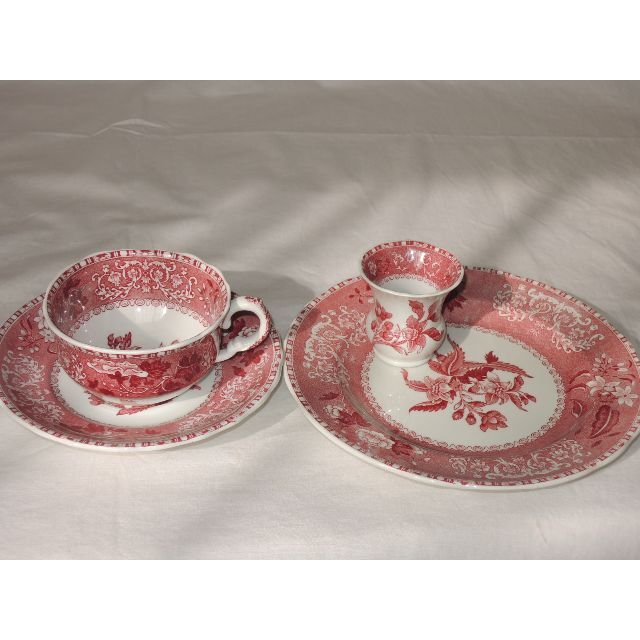 スポード　カミラ　spode camilla　バーレイ　レッド