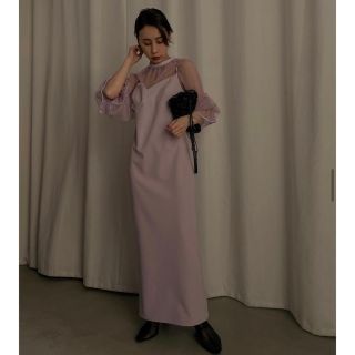 アメリヴィンテージ(Ameri VINTAGE)のAMERI VINTAGE  MANY WAY AIRY VEIL DRESS(ロングワンピース/マキシワンピース)