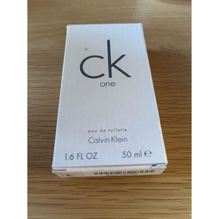 カルバンクライン(Calvin Klein)のCalvin KLEIN シーケーワンオードトワレ　50ml(ユニセックス)