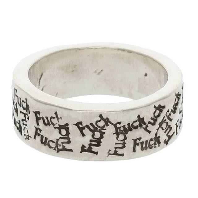 ビルウォールレザー  FUCK BAND RING シルバーリング メンズ 10号