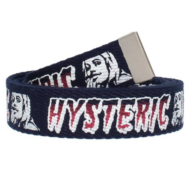 HYSTERIC GLAMOUR(ヒステリックグラマー)のヒステリックグラマー ロゴプリントガチャベルト メンズ メンズのファッション小物(ベルト)の商品写真