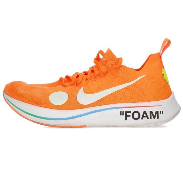 ナイキ オフホワイト ZOOM FLY MERCURIAL FLYKNIT AO2115-800 ズーム