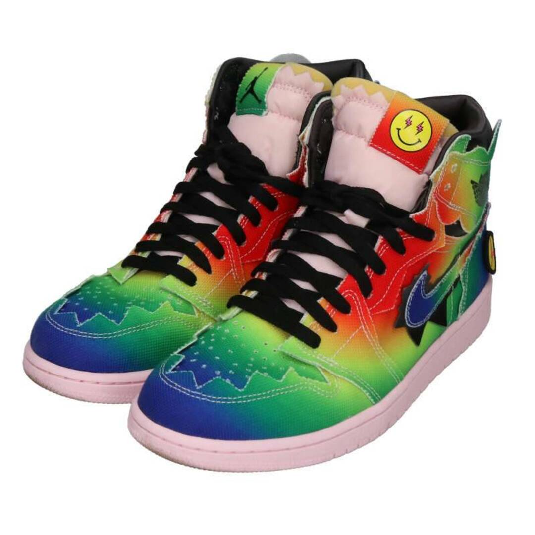 ナイキ ×ジェイバルビン J BALVIN  AIR JORDAN 1 RETRO HIGH OG RAINBOW DC3481-900 エアジョーダンワンハイオージーレインボースニーカー  メンズ 28cm